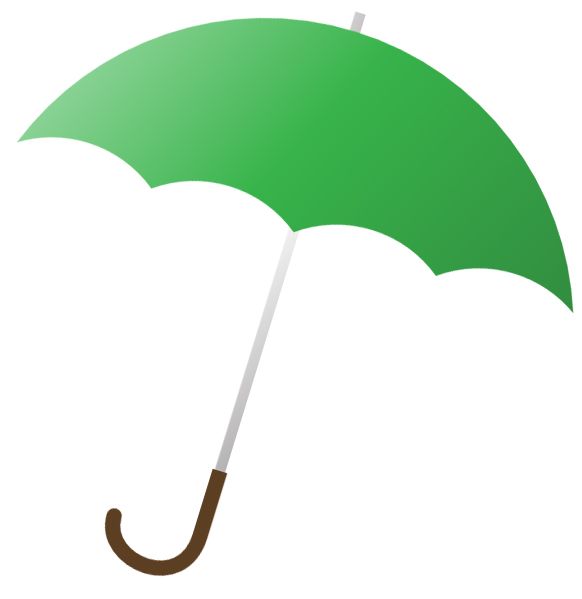 green umbrella clip art - photo #25
